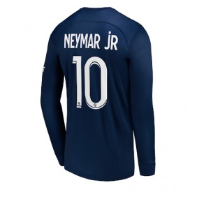 Paris Saint-Germain Neymar Jr #10 Hemmatröja 2022-23 Långärmad